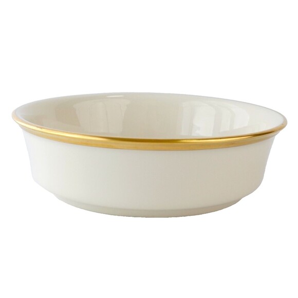 Eternal by Lenox USA Fruit Dessert Sauce Bowl GOLD TRIM - Picture 1 of 11